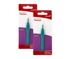 Leader Easy Grip Tweezer Slant 1CT Precision Hair Removal Stainless Steel 2 Pack. Fixed Price $8.31.
