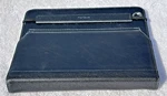 Targus Truss Ipad Case/stand, Black/blue, Leather Ext, Wraparound Band, Soft Int. Fixed Price $12.00.