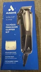 Andis Ultra Corded 10-PIECE Precision Clipper Kit. Black &silver. Fixed Price $36.94.