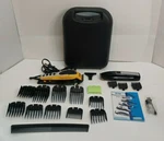 Wahl Clipper And Trimmer Model + Attachments. Fixed Price $43.21.