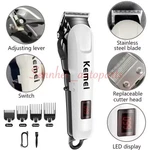 Kemei Electric Hair Clipper With Lcd Professional Cordless Trimmer. Fixed Price $15.29.