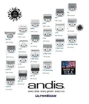 Andis Ultra Edge Detachable Blade*fit Excel Supra Zr Bgr Bg,oster 76,97 Clippers. Fixed Price $49.99.