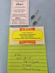 Oster Carbon Brush Set Fits A-5 -titan & Crewmaster Clippers. Fixed Price $9.40.