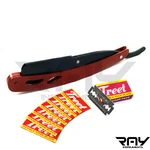 Barber Hair Shaving Razors Straight Edge Folding Knives With Blades. Fixed Price $19.90.