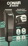 Conair Man Simple 10 Piece Home Haircutting Clipper Kit New Sealed Free Ship. Fixed Price $35.00.