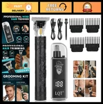 Beard Trimmer Kit For Mustaches & Nose Hair, Grooming Detailing Tools, Wet/dry. Fixed Price $19.99.