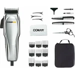 Conair Man Chrome Custom 21-PIECE Haircut Kit With Case HC209. Fixed Price $35.97.