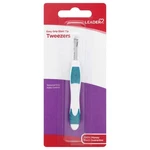 Tweezers Slant Tip Precision Easy Grip Non-slip Rubber Stainless Leader 1 Ct. Fixed Price $8.03.