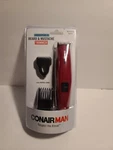 Conair Men Grooming Beard Mustache Hair Cut Trimmer Clipper Corded Barber Kit. Fixed Price $7.00.