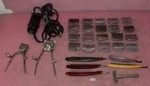 Barber Tool Lot Oster Progienic Model 111 Monsieur Charles Weck Hair Shaper.. Fixed Price $116.99.