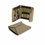 Bey Berk International Piece Manicure Set Leather (ultra Suede) Case Nib $65. Fixed Price $29.00.