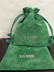 2PC La Mer Drawstring Pouch Velvet Gifting Keepsake Luxury Beauty Lipstick Cases. Fixed Price $12.99.