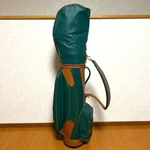 Maruman Classic Retro Compact Green Cart Bag Golf Caddy Rare Japan Used. Fixed Price $330.00.