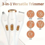 Usb-rechargeable Ear & Nose Hair Trimmer With Led Indicator, Water-resistant. Fixed Price $10.29.