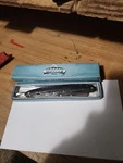 Master MU1014BW Straight Razor Black Wood Handle Knife. Fixed Price $19.45.