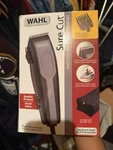 Wahl Sure Haircutting Kit Black, Self-sharpening, Adjustable Lever, Guards. Fixed Price $22.48.