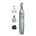 Wahl Men Nose Hair Trimmer, For Eyebrows, Neckline, 4 Piece Set, Silver. Fixed Price $28.90.