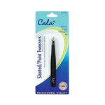 Cala Black Silver Slanted Point Tweezers Mixed Materials Everyday Use. Fixed Price $12.58.