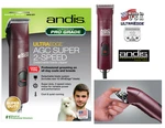 Andis Agc Super 2 Speed Animal Grooming Clipper & Ultraedge 10 Blade Cat Dog. Fixed Price $199.99.
