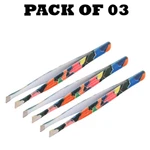 Forgica Professional Stainless Steel Paper Coated Tweezers. Fixed Price $11.19.