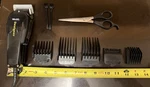 Wahl Designer Corded Hair Clipper Works And Well Oiled With Attachments. Fixed Price $14.49.