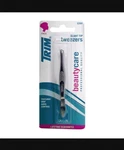 Trim Beauty Care Deluxe Slant Tip Tweezers 00491 Stainless Steel WO35. Fixed Price $12.99.