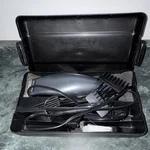Remington HC-101 Corded Hair Clipper W/ #3 Guard & Storage Case, Silver/black. Fixed Price $12.99.