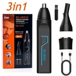Rechargeable Men Nose Hair Trimmer Set Beard Razor Electric Shaver Cordless. Fixed Price $11.55.
