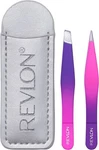Revlon Mini Set To Go, Slant And Point Tip Tweezers, Made With Stainless. Fixed Price $9.97.