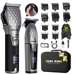 Cordless Hair Clippers Professional Men Graphite Black Trimmer Fadeking. Fixed Price $89.99.