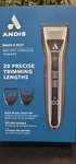 Andis Cordless Beard Trimmer, Lithium Ion T-blade Wbuilt In Dial. Fixed Price $23.00.