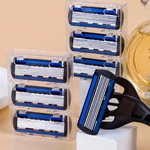 Men's Safety Razor 6 Layer Replaceable Stainles Steel Hair Removal Shaving Blade. Fixed Price $10.97.