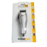 New Conair Man Chrome Custom 21-PIECE Home Haircutting Kit. Fixed Price $20.00.