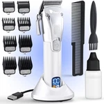 Fagaci Men's Hair Clipper W/precise Cut Zero-hole Adjusted Blades-clean/fine. Fixed Price $139.99.