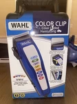Wahl Professional Color Coded Precision Blade Clippers Complete Haircutting Kit. Fixed Price $30.00.
