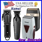 Kemei Electric Hair Clipper Barber Cordless Trimmer 0MM Zero Gapped Carving. Fixed Price $16.85.