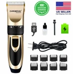 Rechargeable Electric Men Clipper Shaver Trimmer Razor Haircut Grooming Kit. Fixed Price $19.99.
