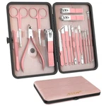 Zizzon Manicure Set 18 Professional Pedicure Nail Scissors Pink. Fixed Price $22.70.