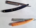 Vintage Lot Of 2 Hair Cutting Tools Dubi Duck Shaper And Royal Keenkutter Razor. Fixed Price $25.00.