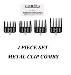 Andis Metal Clip Blade Attachment Guide Comb Set*fit GO,G,BMC,D-2,D-4D Trimmers. Fixed Price $34.99.