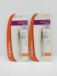 Sally Hansen Stray Hair Beware-needle Point Tip Tweezers ( 2 Packs ) Damage. Fixed Price $10.99.