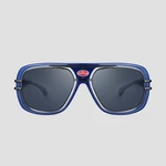 Bugatti Model 07 Dk.blu/bk Square Blue-black/blue 56 Mm Men's Sunglasses Frame. Fixed Price $1200.00.