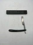 Vintage Silver Champion 85 Straight Razor With Box. Fixed Price $27.00.