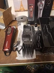 Tcmky TX768 Professional Electric Clippers For Men, Red New. Fixed Price $19.99.
