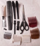 Homedics 0601 Hair Razor Clippers Model PVT-400 Accessories As Shown Works. Fixed Price $32.58.