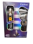 Kemei Model # KM-580A Pro Hair Clipper 7 1 Grooming Kit-usb Charging. Fixed Price $29.95.