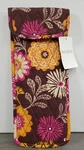 Nwt Bella Taylor Cocoa Fleur Quilted Hot Iron Case Bag Brown Orange Pink. Fixed Price $15.99.