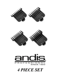 Andis 4PC T-blade Attachment Guide Comb Set*fit Superliner,gtx,t-liner,styliner. Fixed Price $14.99.