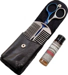 Razolution Beard Hair Manicure Hot Oil Scissors Comb Case Trimming Kit - 59612. Fixed Price $58.27.