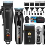 Hiena Hair Clippers For Men Professional, Cordless Barber 262 Set. Fixed Price $56.76.